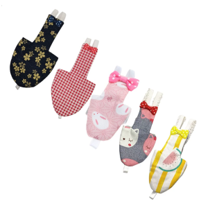 Parrots Diaper with Elastics Shoulder Colorful Cockatiel Flight Clothes for Various Birds