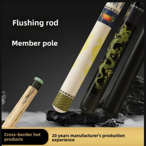 Jump Ball Break Cue Punch Jump Integrated Billiard Cue Fried American Nine Ball Black Eight 1/2 Split Club Chinese Big Head 13mm Ball Room Public