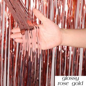 Tirai Rumbai Foil Party Backdrop Birthday Party