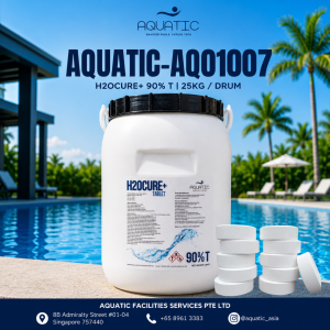TCCA Chlorine 90% Tablet 25KG | Swimming Pool Chlorine Tablets | Water Sanitizer and Disinfectant