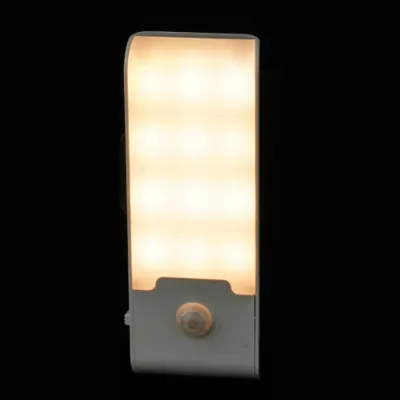 MIIQNUS Có thể sạc lại Đèn ngủ cảm ứng LED Cảm biến chuyển động Không dây Đèn ngủ cảm biến cơ thể mini Ánh sáng ấm / trắng Đèn tủ từ tính Phòng ngủ