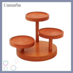 [Cumarba] บ้านตุ๊กตา1 12ชั้นเก็บของหลายชั้นชั้นชั้นวางถาดกลมชั้นวางของของเล่นตกแต่งบ้านตุ๊กตา