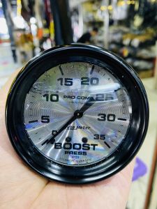 Gauges Boost Pressure 35-60 PSI Black Dial 52mm for Cars Automotive Gauge Display Module