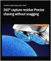 Portable Rotary Double Ring Electric Shaver Razor Travel Magnetic Electric Razor. 