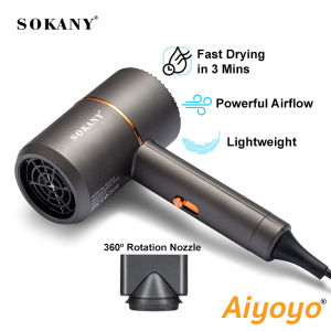 SOKANY Hair Dryer Powerful High Speed Fast Drying Lightweight SK 2202