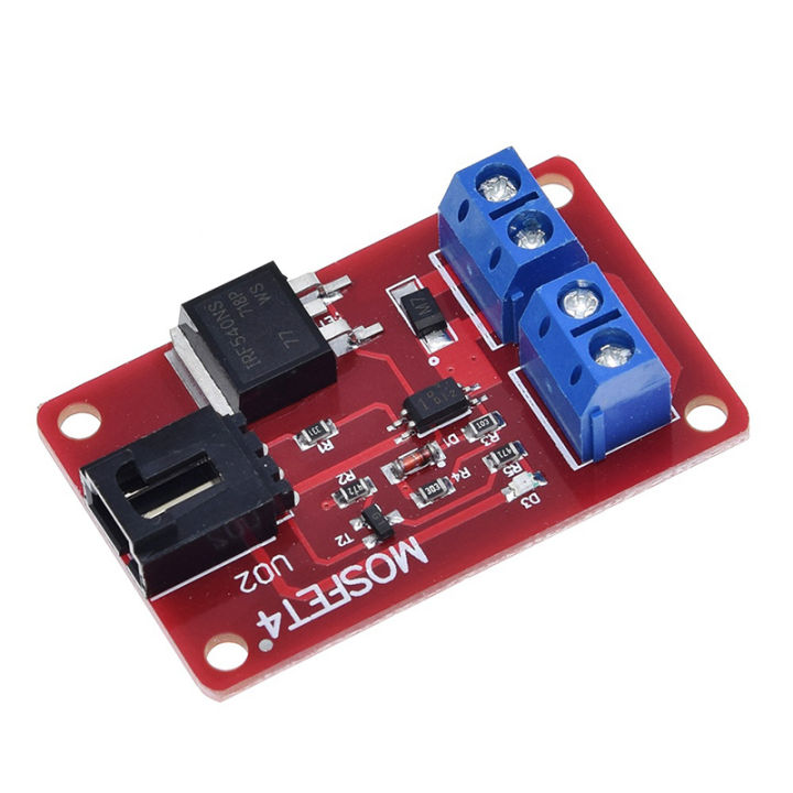 Channel 1 Route MOSFET Button IRF540 + MOSFET Switch Module for Arduino ...