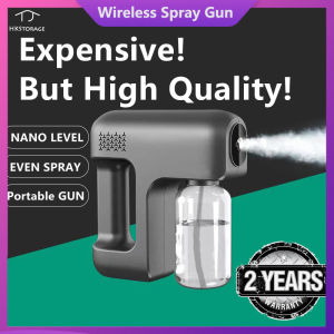 HKStorage Disinfectant Spray 2600MAh Portable Fogger Spray Wireless Steam Atomizing Spray Nano Sterilization Sprayer for Hotel Office Car Travel