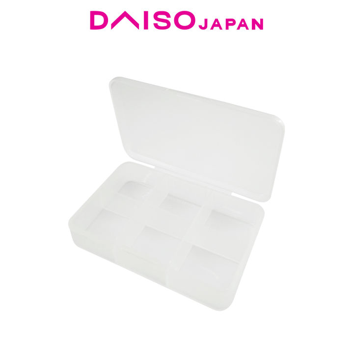 Daiso 6 Compartment Clear Case | Lazada PH