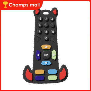 Remote Silicone Teether Washable Teether Toys Baby Remote Control Teether Teething Chew Toys