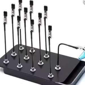 ไม้หนีบชิ้นงาน ปากจระเข้ มีปลอกกันรอย หนีบแน่น ไม่ลื่น เหมาะกับงานละเอียด