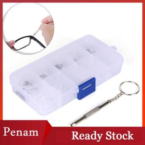 [PAM] Screw Nut Nose Pad Optical Repair Set Assortment Sunglass Tool Kit For glasses