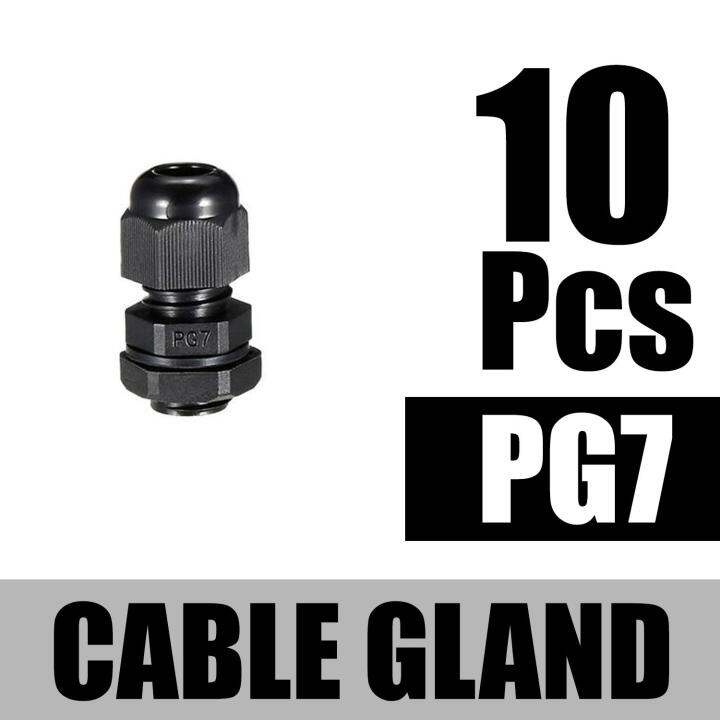 PG7 เคเบิลแกลนด์ เคเบิ้ลแกลน Nylon Cable Gland IP68 | Lazada.co.th