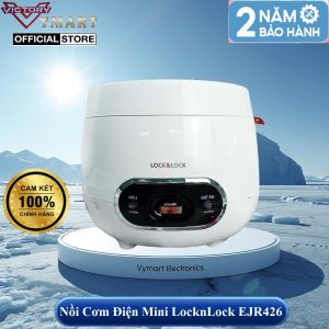 Nồi Cơm Điện Mini Lock&Lock EJR426 Dung Tích 0.8 lít - Hàng chính hãng Bảo Hành 2 Năm