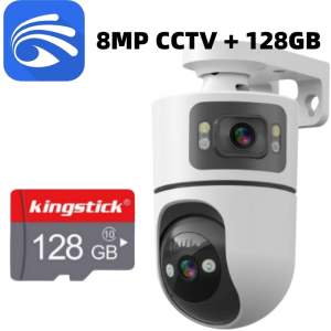 Yoosee 2กล้อง กล้องวงจรปิด 8MP ภาพความละเอียดสูงที่ไม่มีทางตัน ip66 หมุนได้ กล้องวงจรปิด360 wifi ขึนลง90องศา มีอนฟาเรด ออนไลน์ ผ่าน มือถือ กล้องวงจรปิดนอกบ้าน กันฝน กันแดด