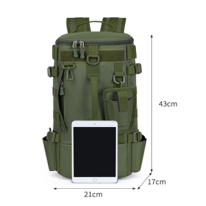 4in1 Multi-functional Fishing Backpack Waterproof Lure Bag Backpack Fishing Rod Bag Large Capacity Equipment Storage Tool Bag Moving Tool Backpack Shoulder Bag Luggage Bag