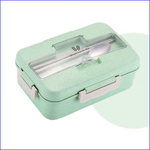 Hộp cơm giữ nhiệt văn phòng 3 ngăn tặng kèm bộ thìa đũa inox chịu nhiệt lò vi sóng