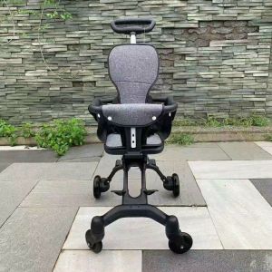 [giá rẻ] Xe đẩy em bé du lịch gấp gọn đảo chiều siêu nhẹ - V1 qmart - Xe đẩy 5 bánh