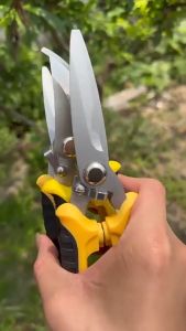 3PCS High Carbon Steel Gardening Pruning Set Manual Plant Branch Scissors Bonsai Pruner