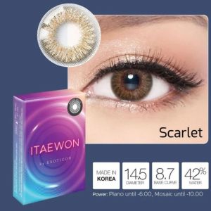 Softlens X2 Itaewon Exoticon Normal Minus Original Made In Korea