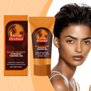 Bronzing Gel for Sun-Kissed Glow Hydrating Long-Lasting Water-Resistant Even Tan Moisturizing Quick Absorption
