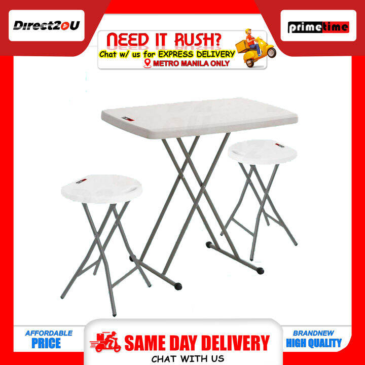 Cute folding table online and chairs