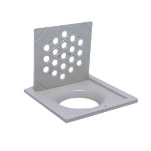 PVC Floor Drain With Cover/With Basket 4X4/C05036