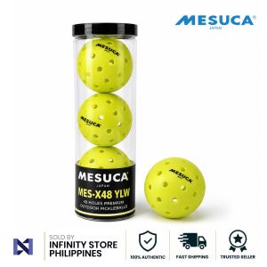 Mesuca X48 Premium Pickleball Balls Outdoor 48 Holes | Infinity Store PH