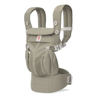 Ergobaby Omni Classic Mesh Baby Carrier - Newborn ready 4 positions Ergonomic Air Flow Lumbar Support