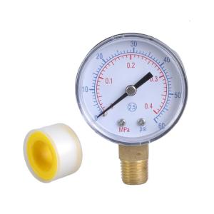 ECX270861 Pressure Gauge for Effective Water Pressure Monitoring in Pool Environment Professional And Home Use