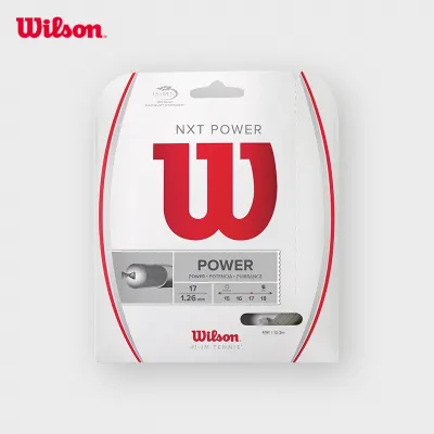 Wilson NXT Power 17 Tennis Racket String - WRZ941700