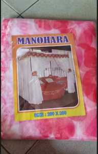 PROMO KELAMBU KOTAK MOTIF BUNGA JUMBO UKURAN.200X200 TERMURAH  / KELAMBU DEWASA ANTI NYAMUK MOTIF BUNGA TEBAL COD BISA BAYAR DI TEMPAT