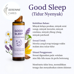 Roll-On Aromatherapy 10ML | Minyak Aura Terapi - Minyak Urut Aromaterapy Untuk Fokus Belajar Tidur Nyenyak dan Tenangkan Emosi