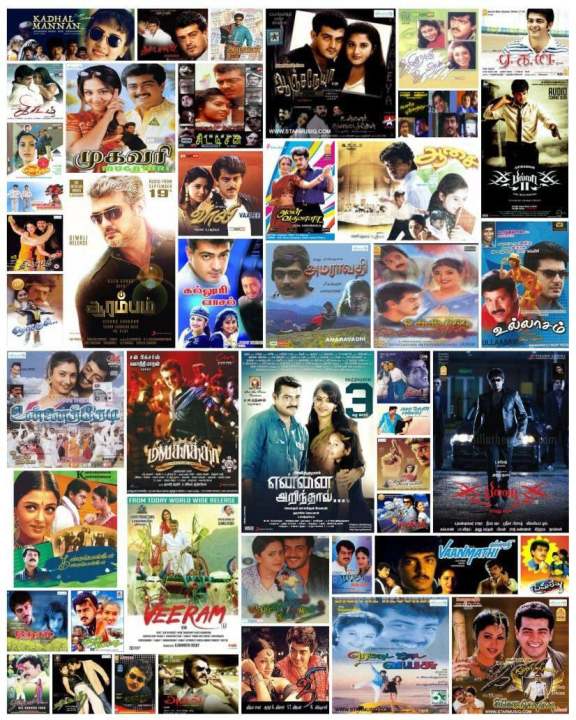 AJITH KUMAR TAMIL MOVIE TRILOGY 1992 2023 COLLECTION DVD Lazada