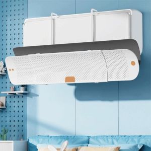 DEGRAD Scalable Anti-Direct Blow Deflector Retractable Adjustable Angle Air Condition Wind Guide Cover Air Baffle Wall-Mounted Air Conditioning Wind Shield Home