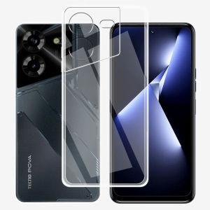 Soft Case Clear Silikon Komptibel Untuk Tecno Pova 6 Tecno Pova 6 Pro Tecno Spark 20 / Tecno Spark 20C Tecno Spark 20 Pro Tecno Spark 20 Pro Plus Bening Transparant Tebal 2mm
