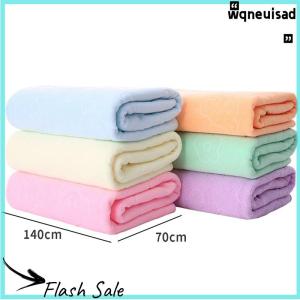 【WQ】 COD ผ้าเช็ดตัวซับน้ำได้ดีแห้งเร็วมากผ้าขนหนูอาบน้ำผืนใหญ่ผ้าขนหนูนุ่ม