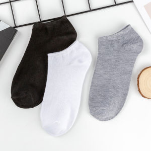 1/3/10 Pairs Socks Mens Short Socks Sweat-absorbent Short Summer Thin Low-top Shallow Invisible Boat Socks