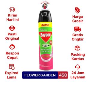 Pembasmi Serangga Baygon Flower Garden 450 ml
