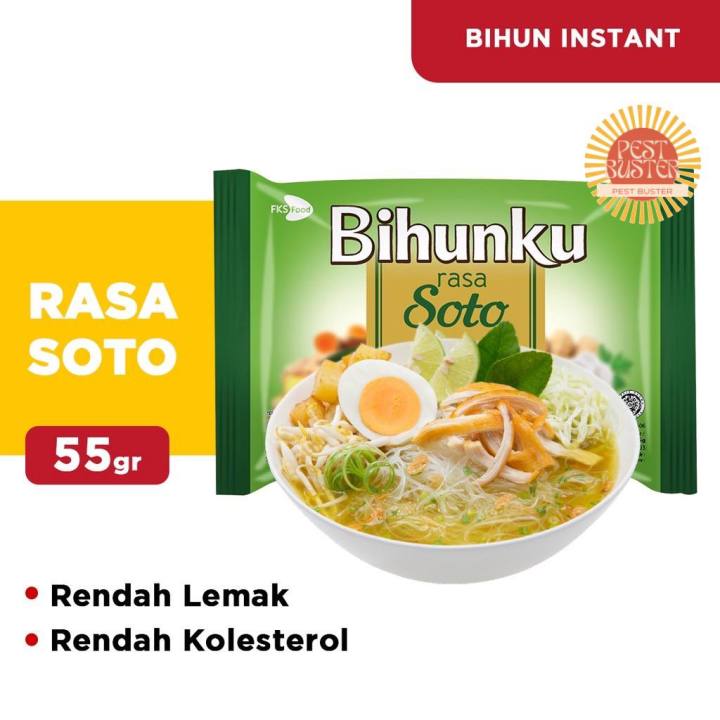 Bihunku Bihun Instan Rasa Soto 55gram