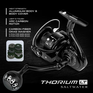 REEL HEMUS THORIUM LT SALTWATER METAL BODY 3000 dan 6000