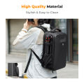 K&F CONCEPT 22L Camera Backpack Hardshell DSLR Photography Camera Bag with 15.6 Inch Laptop Compartment Waterproof Camera Case Compatible for Canon/Nikon/Sony/DJI Mavic Drone. 