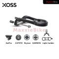 Barfly Sepeda Alloy untuk XOSS G+ Gopro Garmin Bryton Cateye Extender Mount Holder Alloy Front Bike Stem Extension. 