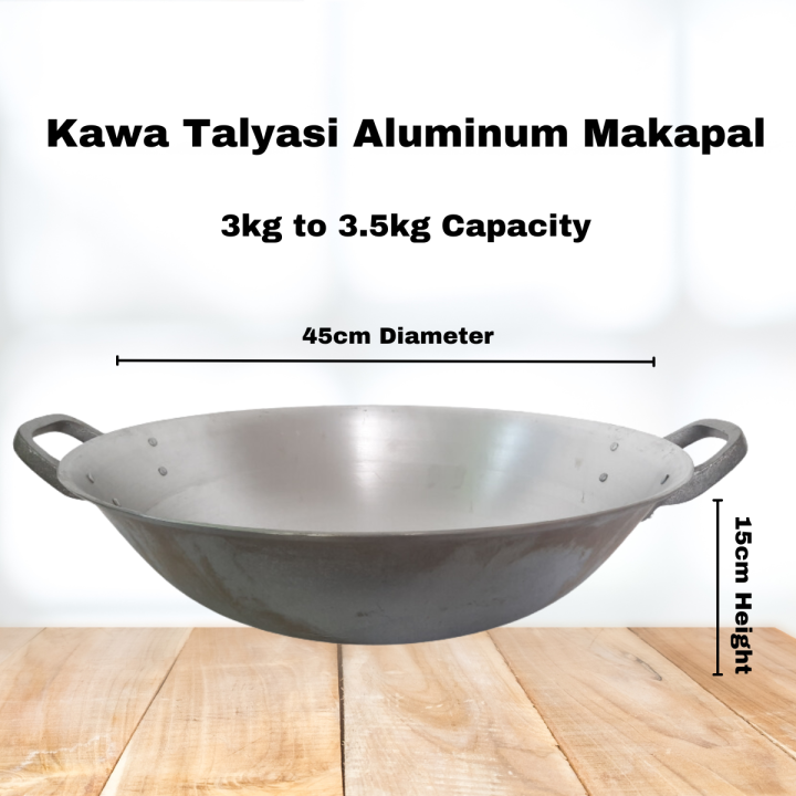 Kawa Talyasi Makapal Aluminum 4kg Capacity Heavy Duty | Lazada PH