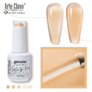 Arte Clavo 15ml Spring Nail Jelly Dopamine Gel Nail Polish Popular Colors UV LED Curing Holiday Womens Gift Nail Salon DIY