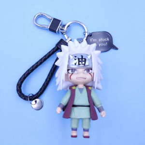 พวงกุญแจนารูโตะนารูโตะฮินาตะคาคาชิอิตาชิJiraiya I Gaaraกระเป๋าโซ่กุญแจจี้รูป