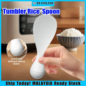 Tumbler Rice Spoon Stand-Up Spatula Heat Resistant Non-Stick Rice Cooking Spoon Non-Stick Rice Scoop Rice Spoon