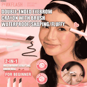 Double-ended Eyebrow Pencil With Brush Long-Lasting Smudge-Proof Wild Eyebrows Natural Long-Lasting Soft Matte Eyebrow Mascara
