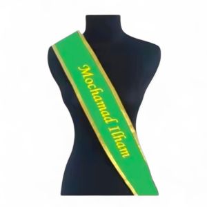 SELEMPANG WISUDA ANAK TK/PAUD/SD FREE BORDIR NAMA