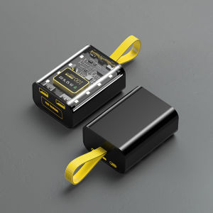 Power Bank 18650 Battery Charger Case DIY PowerBank powerBox 10w Fast Charge 5V Double USB Output 18650 Battery mak 40000mah LED Night Light