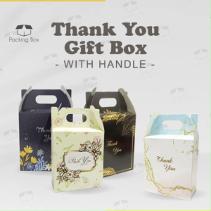 PKB 50pcs PROMOSI Thank You Wedding Box Doorgift Box Kotak Kahwin Doorgift Kahwin Gift Box